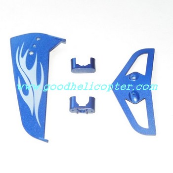 SYMA-S031-S031G helicopter parts tail decoration set (blue color) - Click Image to Close